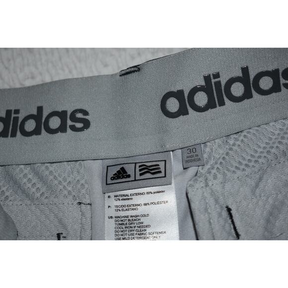 Adidas Golf 365 Shorts Mens Size 30 With Pockets Performance Polyester Stretch - Picture 4 of 6